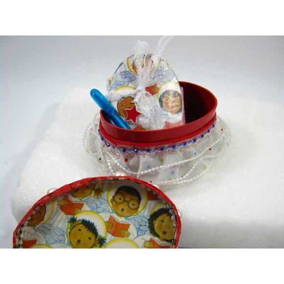 Keepsake Box for Jewelry Trinkets  Mementos Photos  w/ Mini Journal + Potpourri - Picture 7 of 8